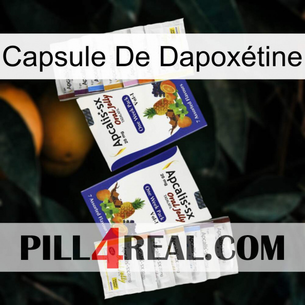 Capsule De Dapoxétine 12